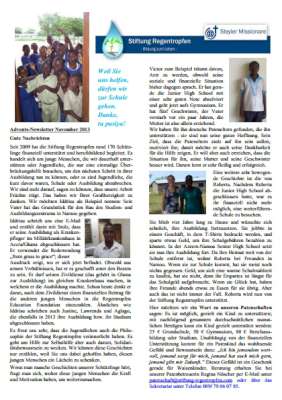adventnewsletter 2013